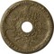 Ekena Millwork Antioch Medallion (Canopies up to 3 1/2"), 18"OD x 3 1/2"ID x 1 3/8"P, Mississippi Mud Crackle CM18SEMMC - alternate 1